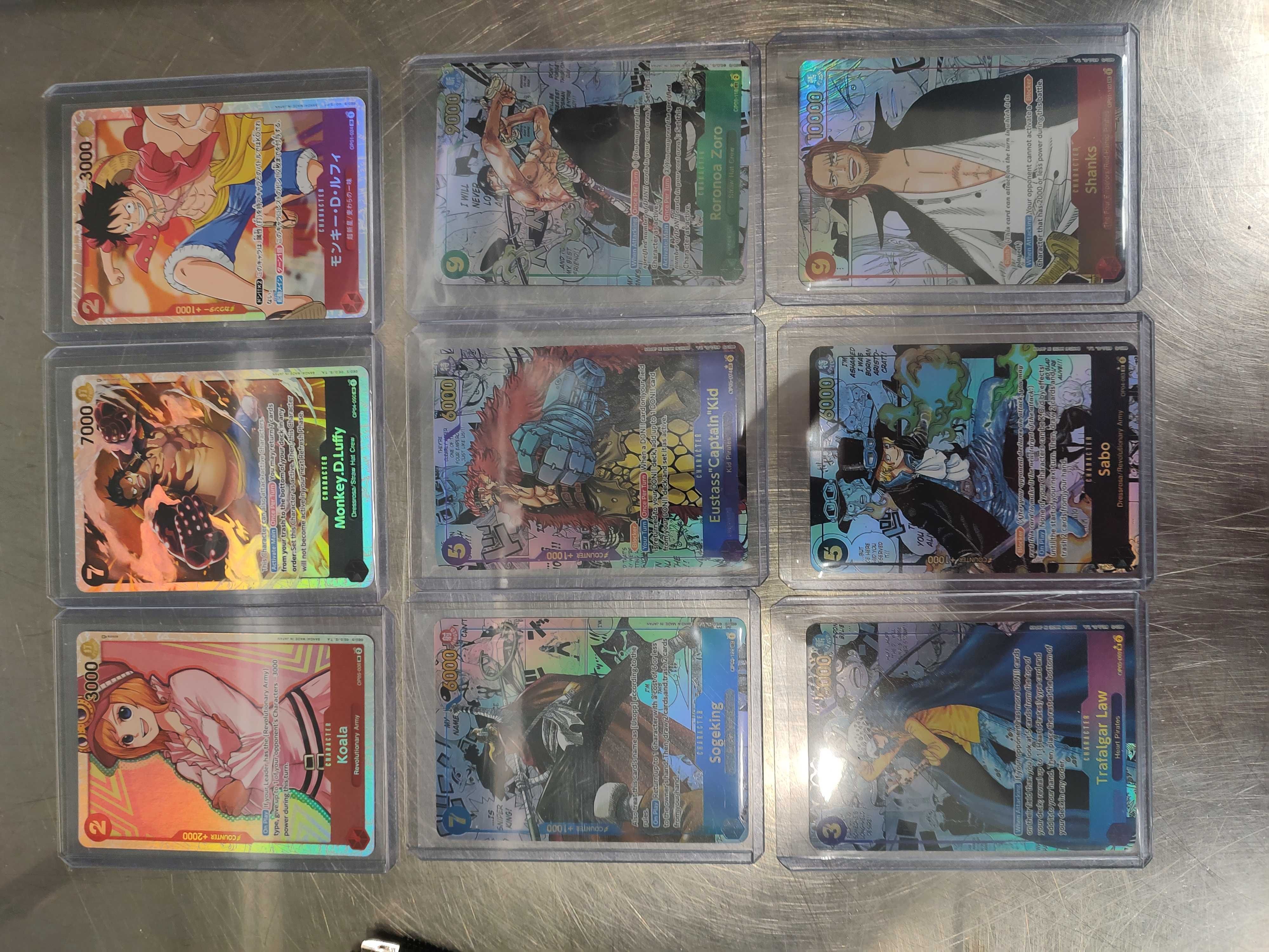 Karty z One Piece