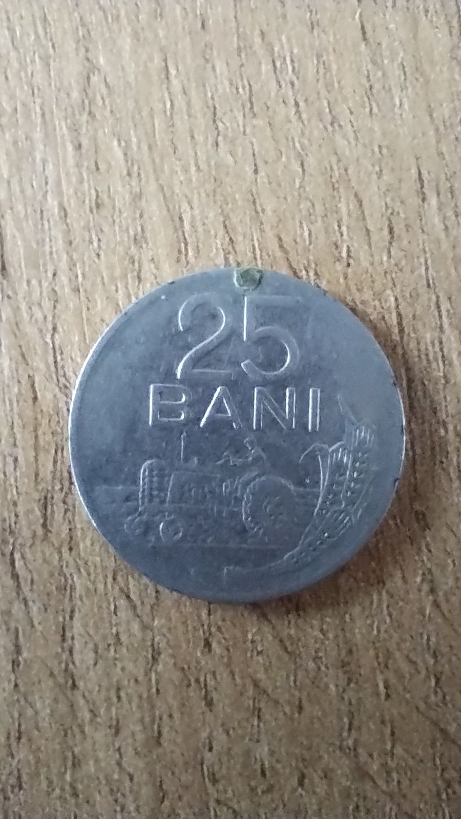 25 bani 1966, republica socialista Romania, moneta kolekcjonerska