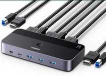 Przełącznik switch, rozdzielacz USB Ugreen CM662, USB 3.0