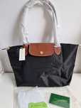 Czarna torebka  LONGCHAMP roz M