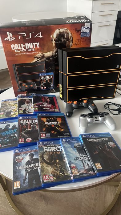 Playstation 4 Edycja Limitowa Call Of Duty Black Ops +2 pady+10 GIER