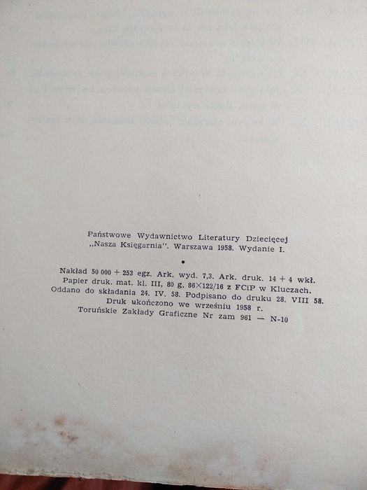 Dzieci Pana Majstra. Z. Rogoszówna, Warszawa 1958