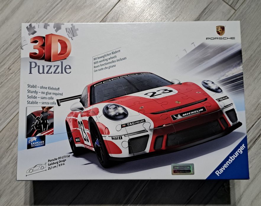 Puzzle 3d Porshe Ravensburger
