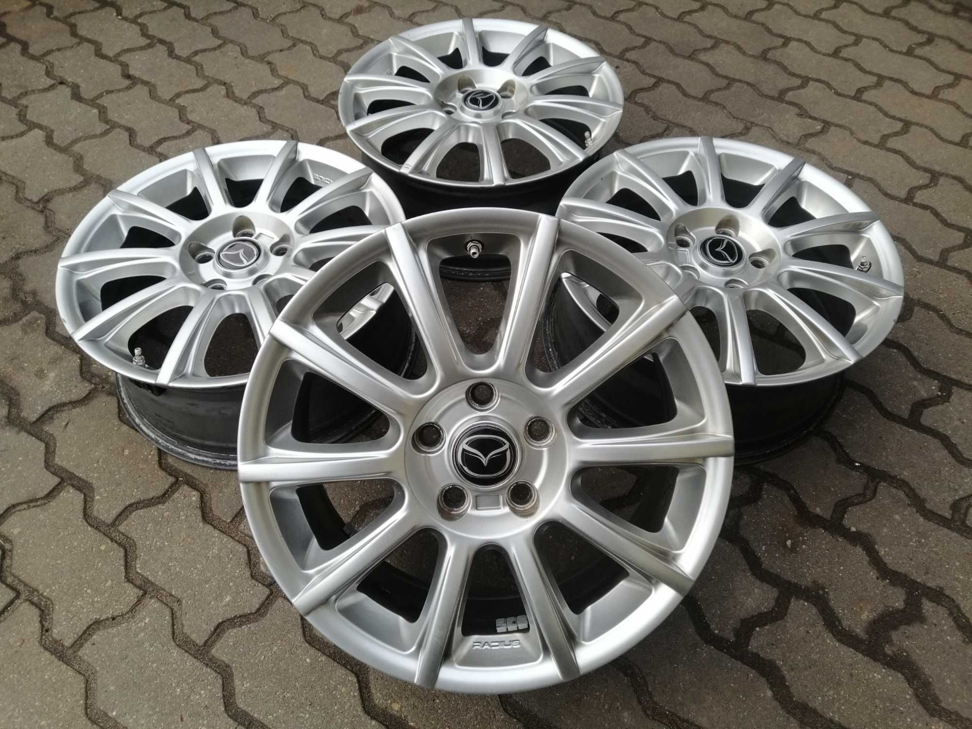 Felgi aluminiowe 5 x 114.3 R 17 Alufelgi Mazda Kia Hyundai