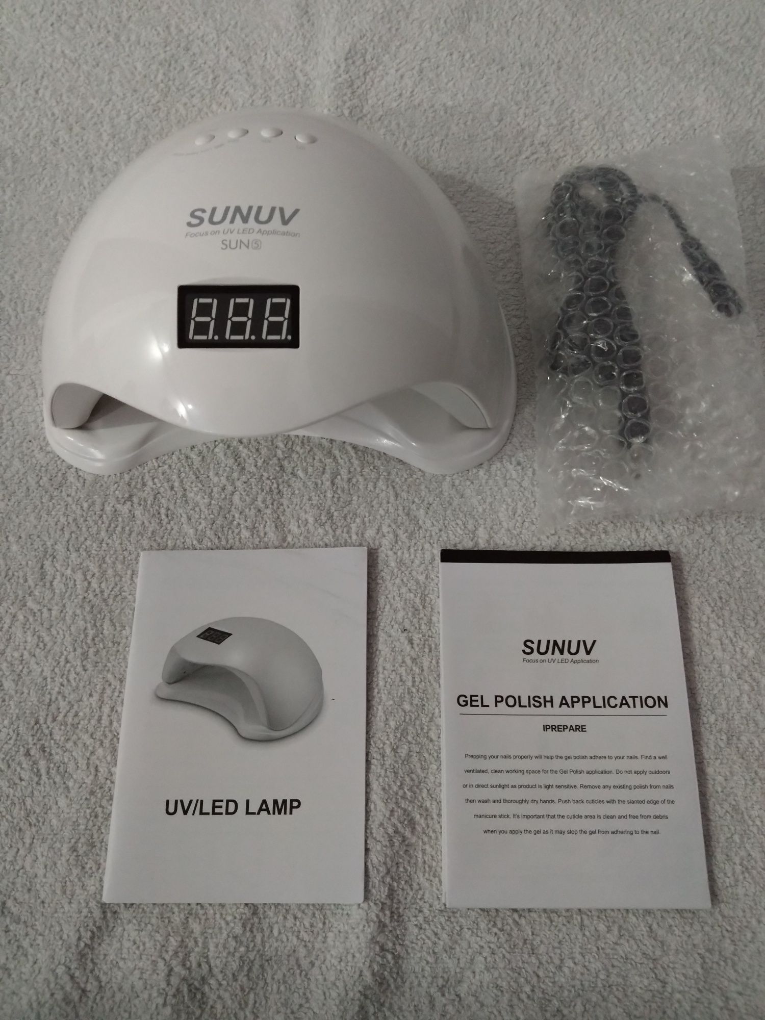 SUNUV profesjonalna lampa LED do paznokci Wysyłka