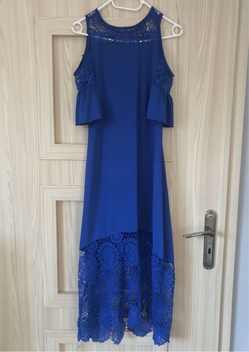 Maxi zwiewna sukienka L 40