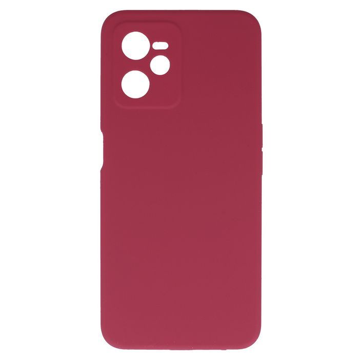 Silicone Lite Case Do Realme C35 Bordowy