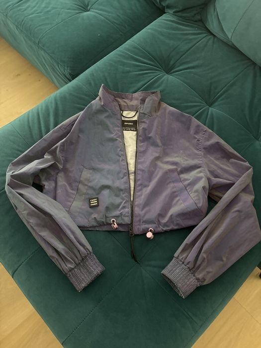 Opalizujaca Berhka kurtka dziewczeca wiatrówka XS