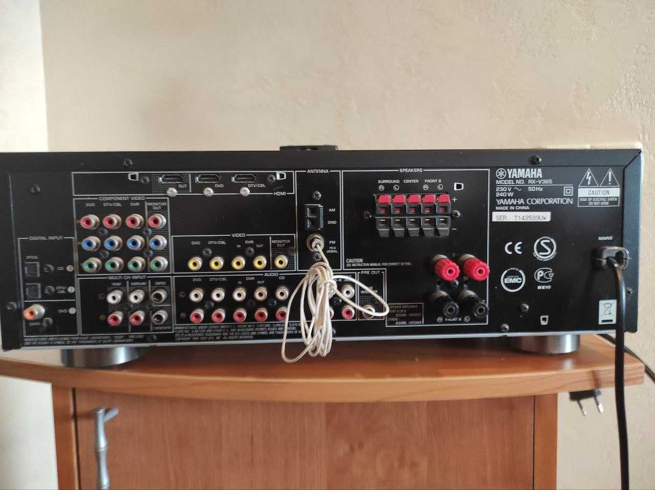 YAMAHA RX-V365 Hi-Fi ресивер 5.1 5х100