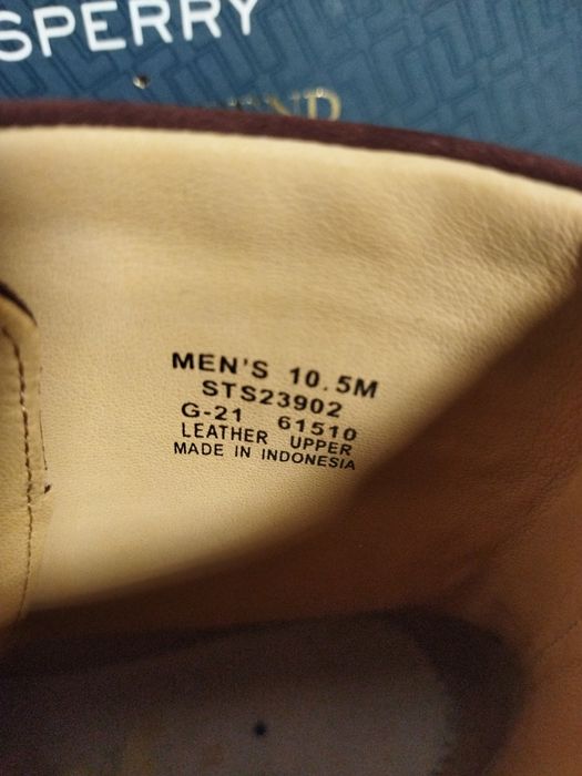 Ботінки чоловічі Sperry 45 р