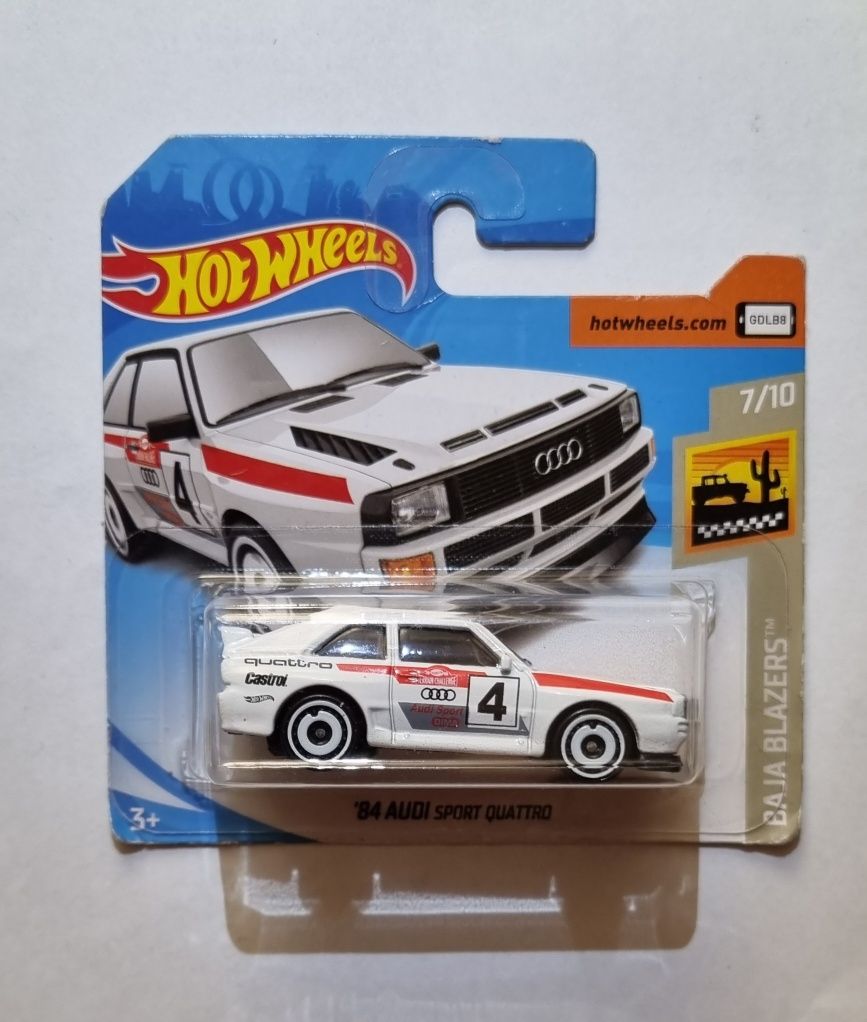 '84 Audi Sport Quattro Hot Wheels 2019 1:64 Castrol