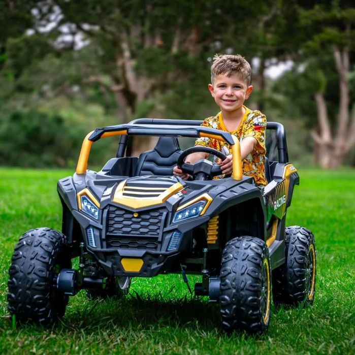Wielkie BUGGY YSA032 złote auto na akumulator 24V 4x200W + PILOT