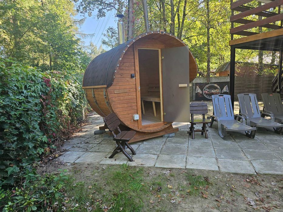 Sauna Mobilna opalana drewnem