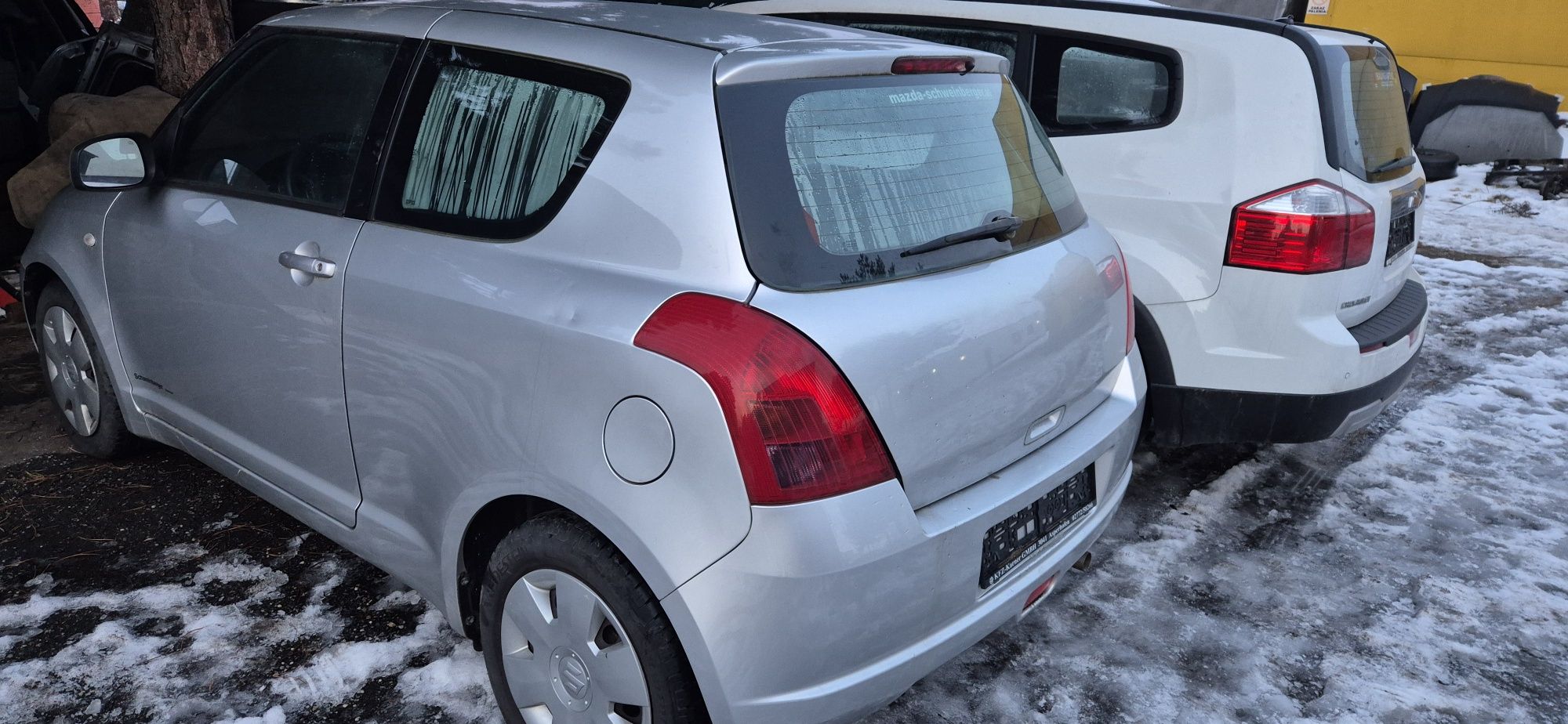 Tył klapa tylna  suzuki swift 04- ZCC mk6  Europa 3d