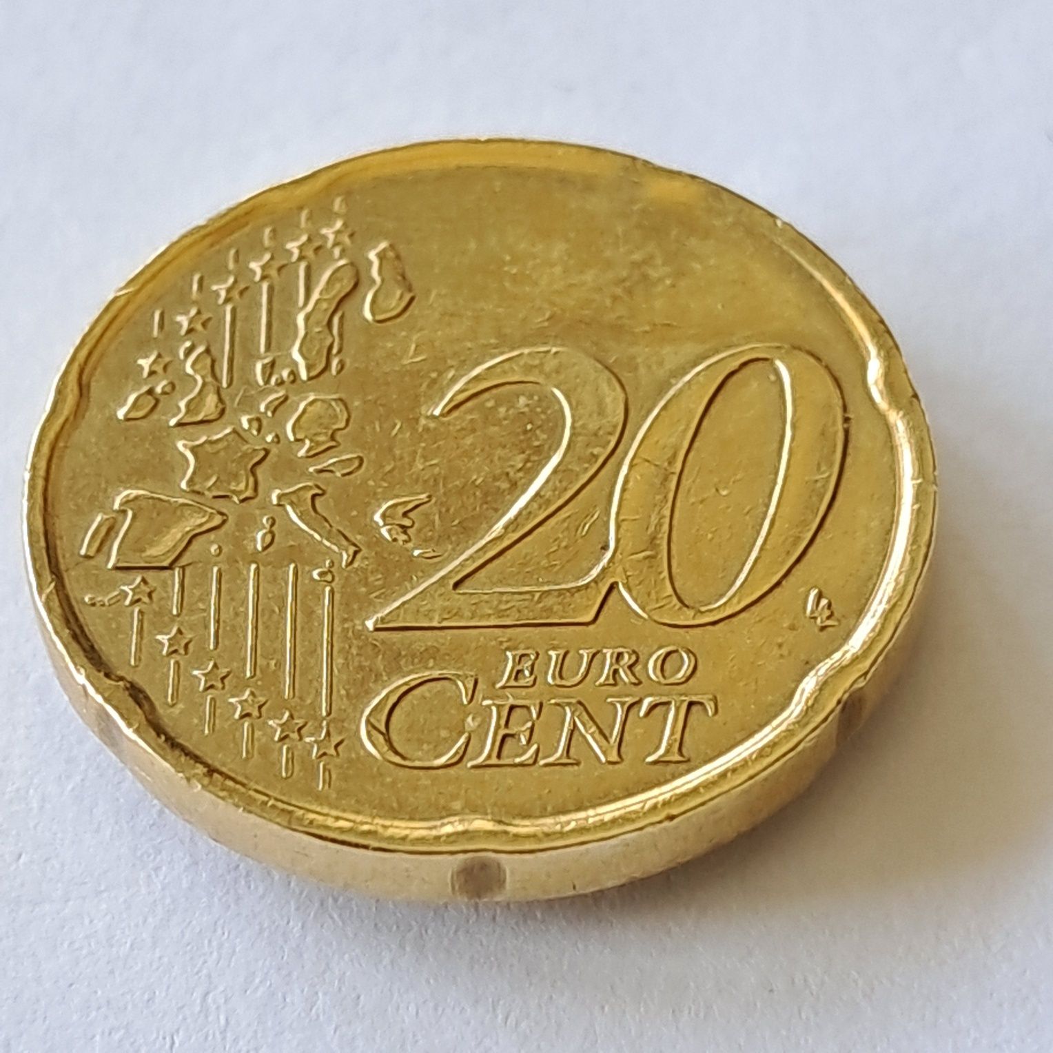 Kolekcjonerskie 20 euro cent M.A.C  2002 Włoskie (zestaw 5 szt)