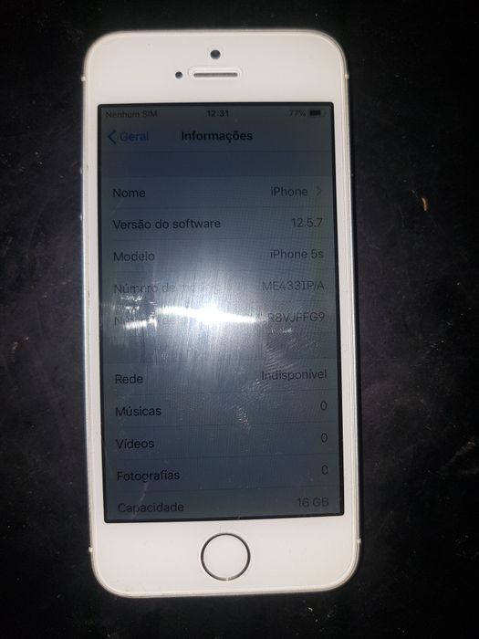 Iphone 5s desbloqueado