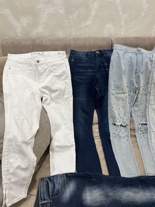 Лот вещи Джинсы скини мом XS цена за все