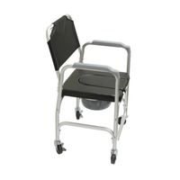 Cadeira Sanitária + Banho c/ Rodas (NOVA)