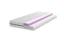 Materac piankowy pianka EcoPUR VISCO 80x200 12 cm JUNIOR H2
