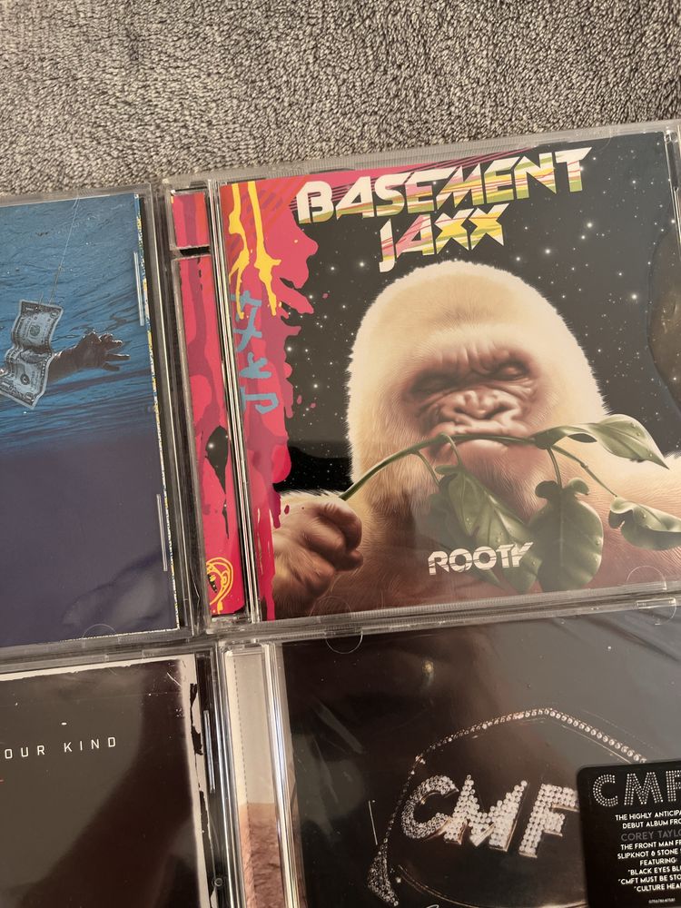 CD Slipknot,Corey Taylor,Lamb of God,Nirvana,Eurythmics, Basement Jaxx