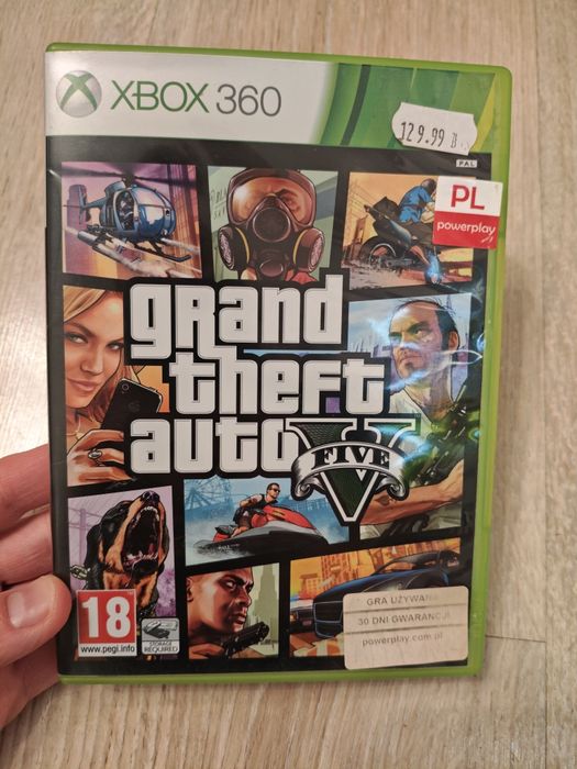 Gra Grand Theft Auto V Gta 5 Xbox 360