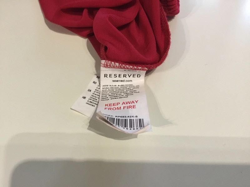 Bluzka Reserved r S bez pleców