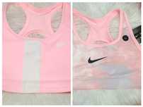 Nike двухсторонній рожево білий  спортивний топ жіночий,розмір Xs/S/M