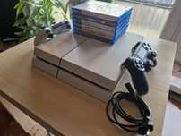 Sony Playstation 4 500GB(CUH-1116A) + 2xPad + 6 gier