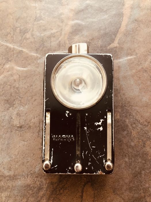 Сигнальный армейский фонарик NARVA (ГДР) — 4 цвета, рабочий, оригинал!