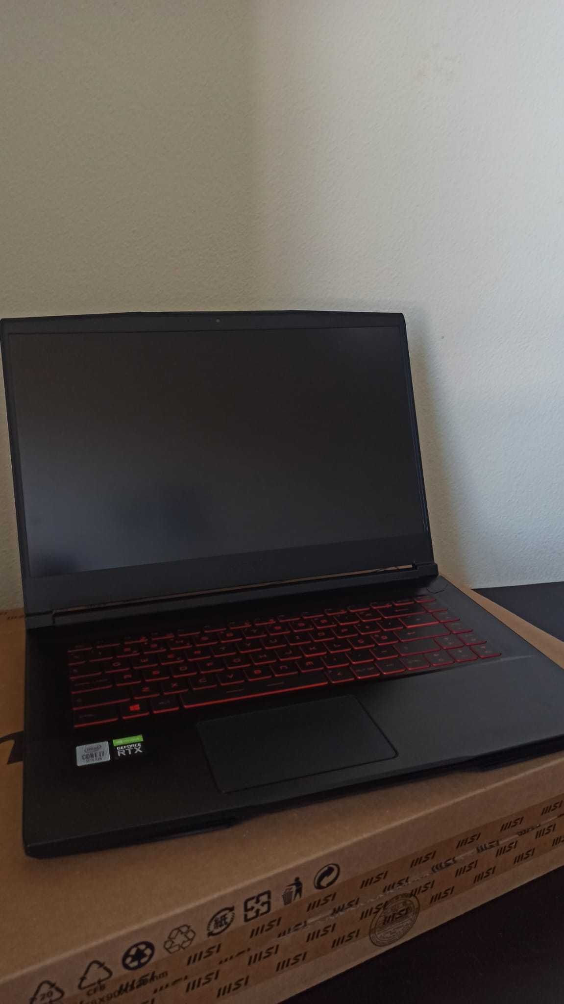 Portátil MSI GF65 Thin 10SER P/ Gaming e Design