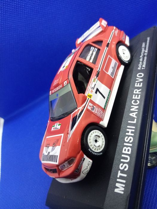 Miniaturas de carros de Ralies escala 1/43 Mitsubishi