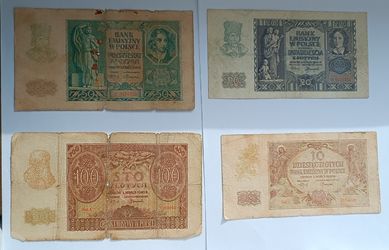 10,20,50,100 złotych 1940