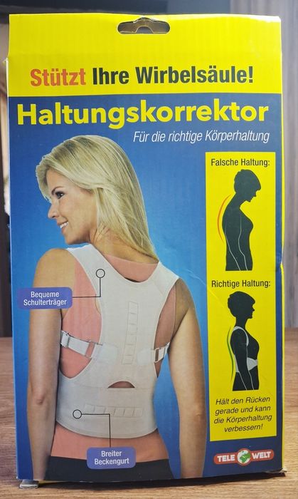 Sprzedam korektor postawy
Jest nowy w