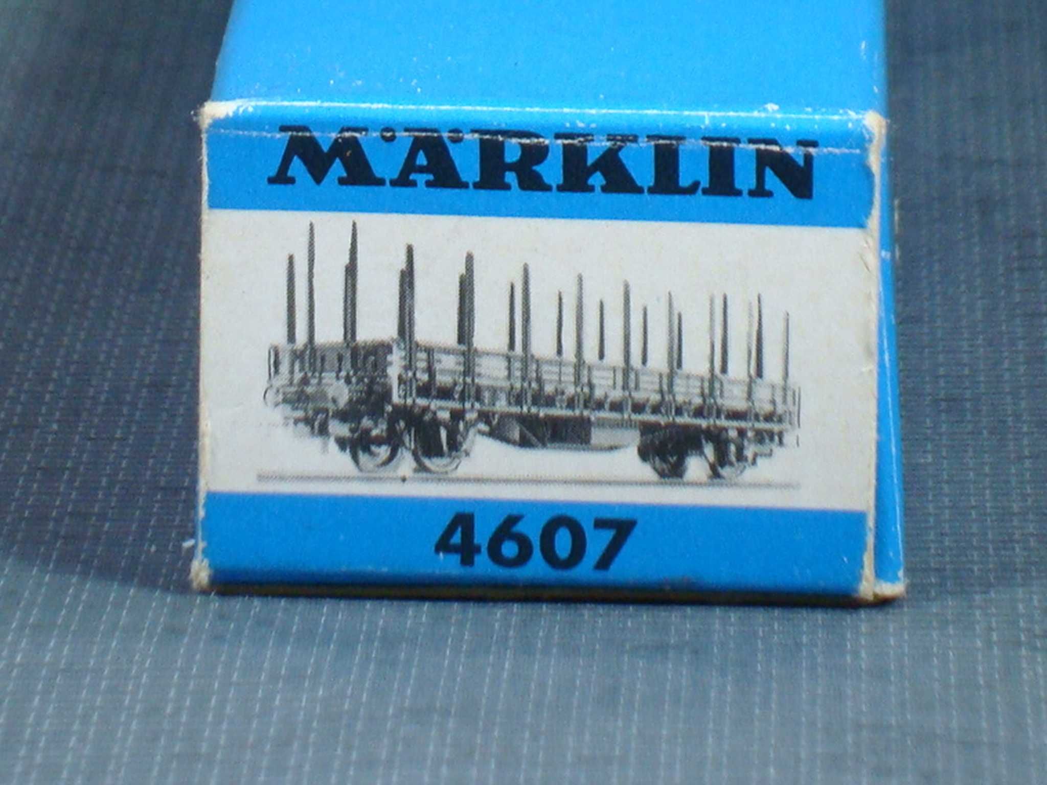 MARKLIN 4607 H0 - Wagon Plat Rmms 33