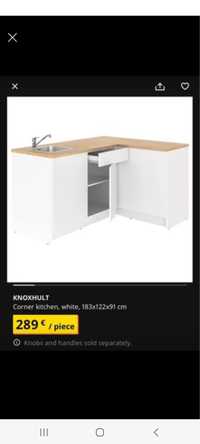 Cozinha IKEA KNOXHULT com acessórios