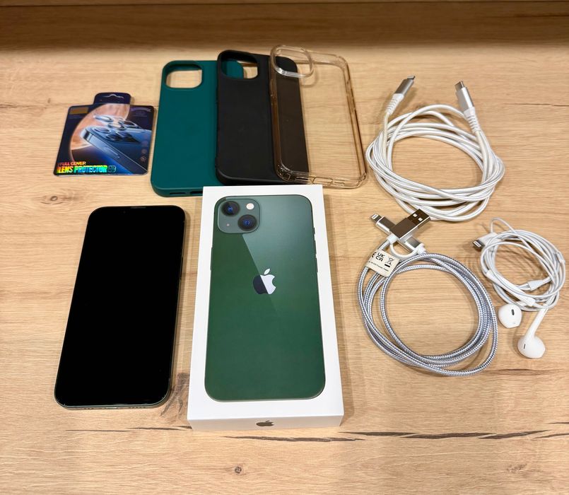 Iphone 13/ 128 GB/ zielony/ Stan jak nowy/ Gratisy/