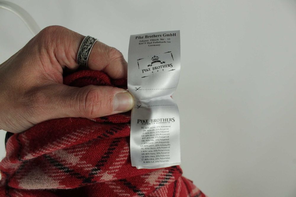 Тепла вовняна сорочка Pike Brothers CPO Shirt 1943 Ohio Red Розмір Л