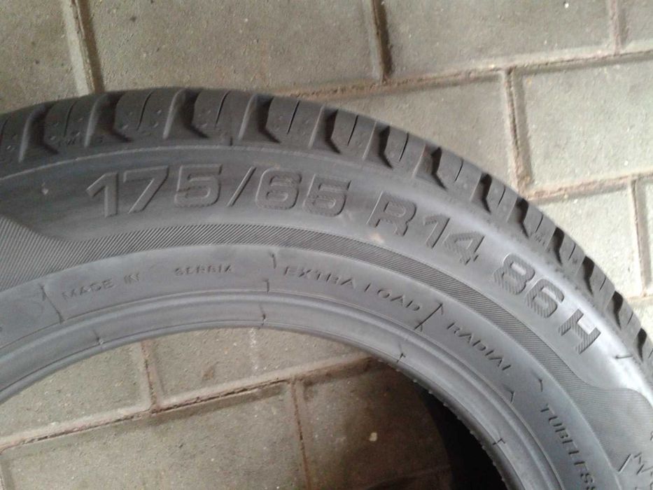 1 szt 175/65R14 Taurus jak nowa 8,0 mm 2021 rok całoroczna