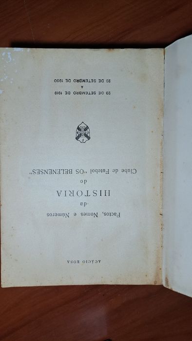 Factos nomes e números da história do Belenenses
