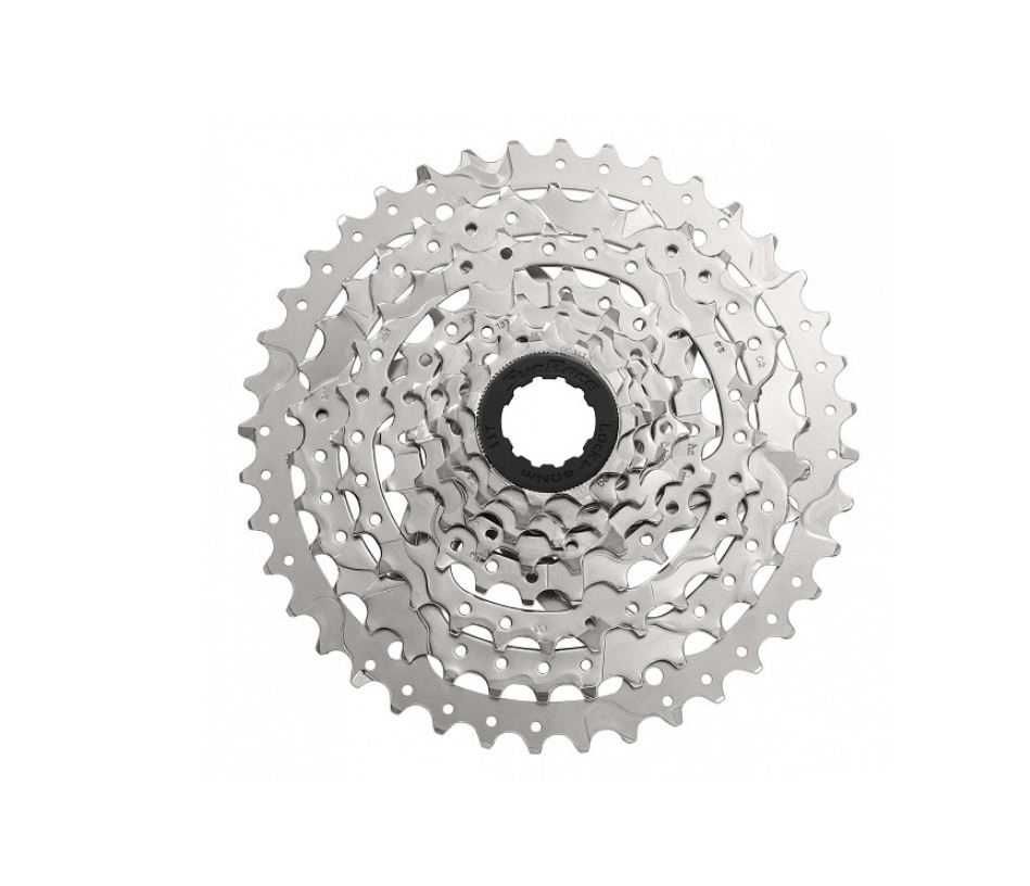 Kaseta Nowa SunRace CSM980 9-sp 11-40T 496g Nikiel MTB Gravel