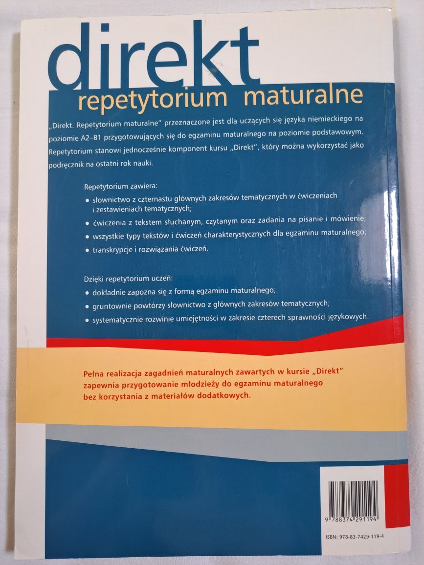 Repetytorium Maturalne niemiecki poziom podstawowy, Lektor Klett