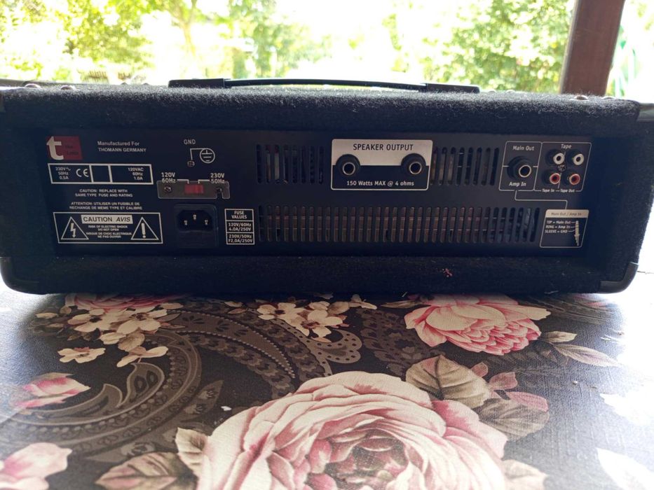 T.Mix PM400 powermixer 3 XLR/TS