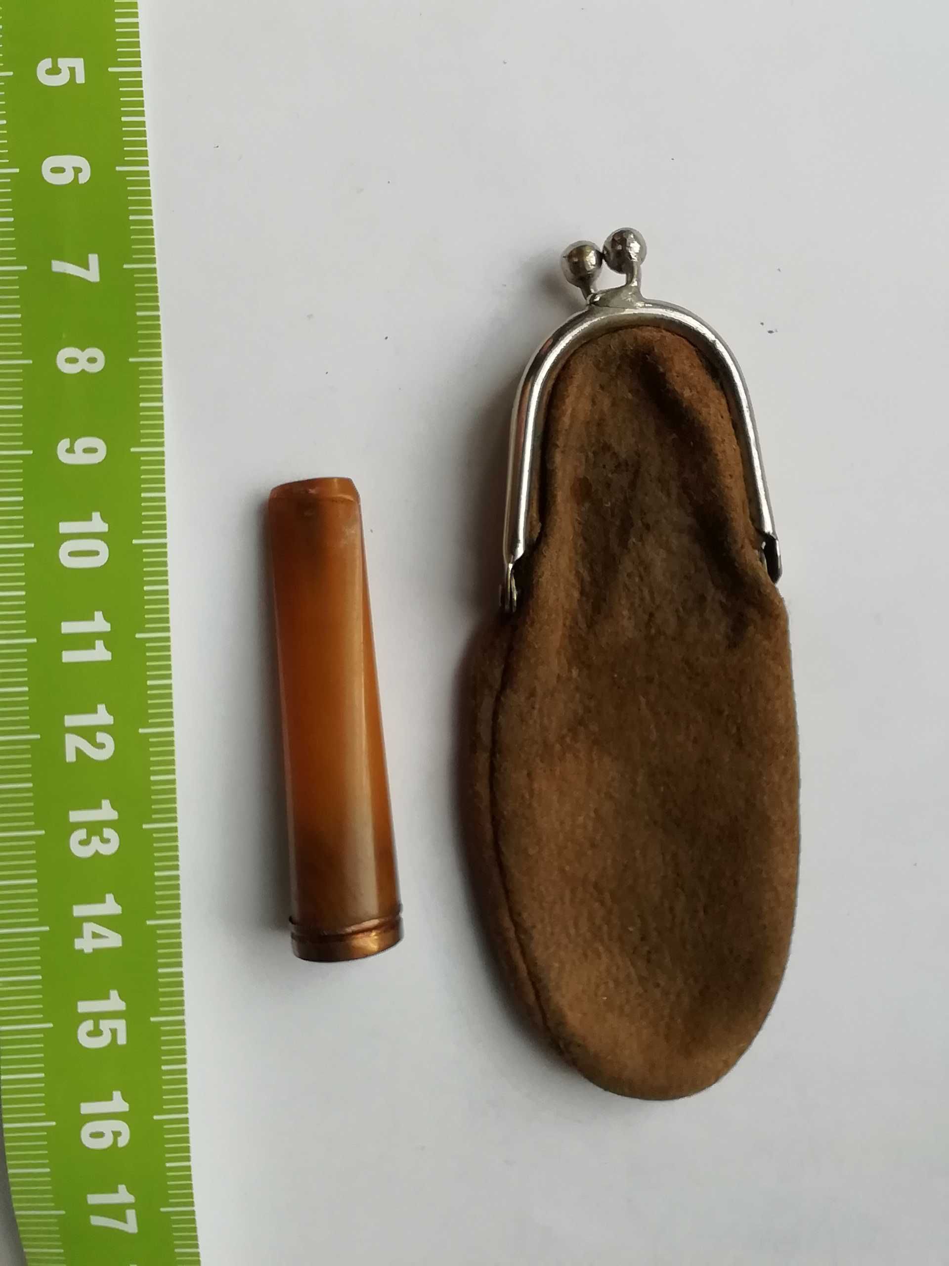 Lufka fifka do papierosów ze szlachetnych materiałów z etui