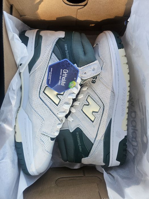 Premium sneakersy wysokie - białe new balance 650. Nowe, oryginalne