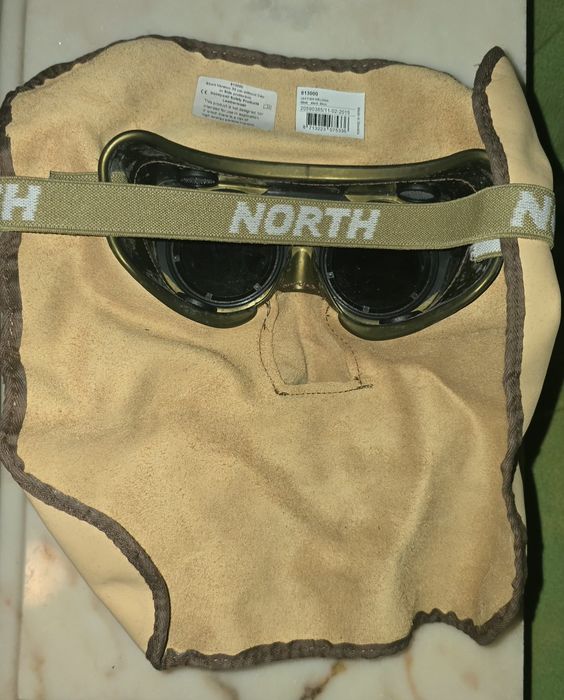 Máscara de soldar cabedal - monkey face - North *NOVA*