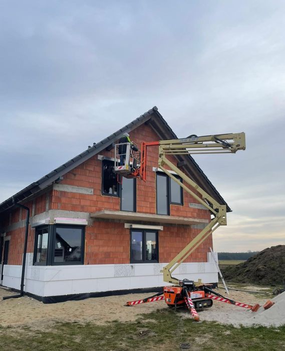 Podnośnik koszowy na gąsienicach 19h