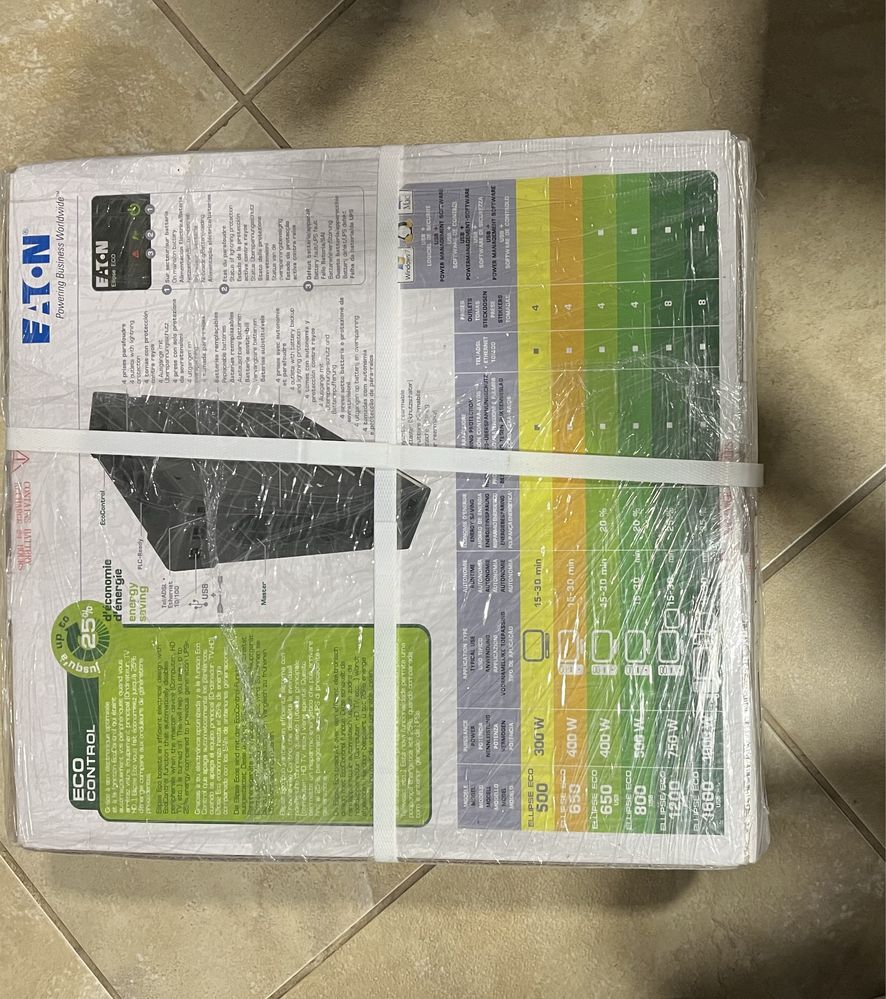 UPS EATON Ellipse 1600 eco para desocupar espaco