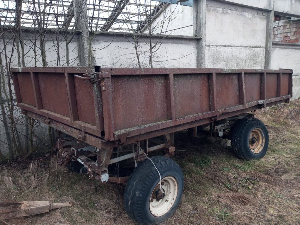 Przyczepa ciężarowo-rolnicza  AGRO HL 8011 HW 6011 Brandys DB Autosan