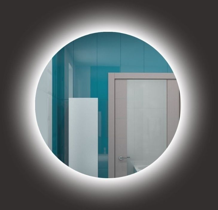 Акция! *Круглое Ø Зеркало для ванной с Led Подсветкой 450 мм - 1290 гр