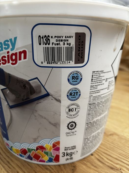 Fuga epoksydowa Mapei Kerapoxy Easy Design 3kg - 0136 Fango Mud